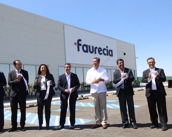 French auto supplier Faurecia plant Guanajuato 